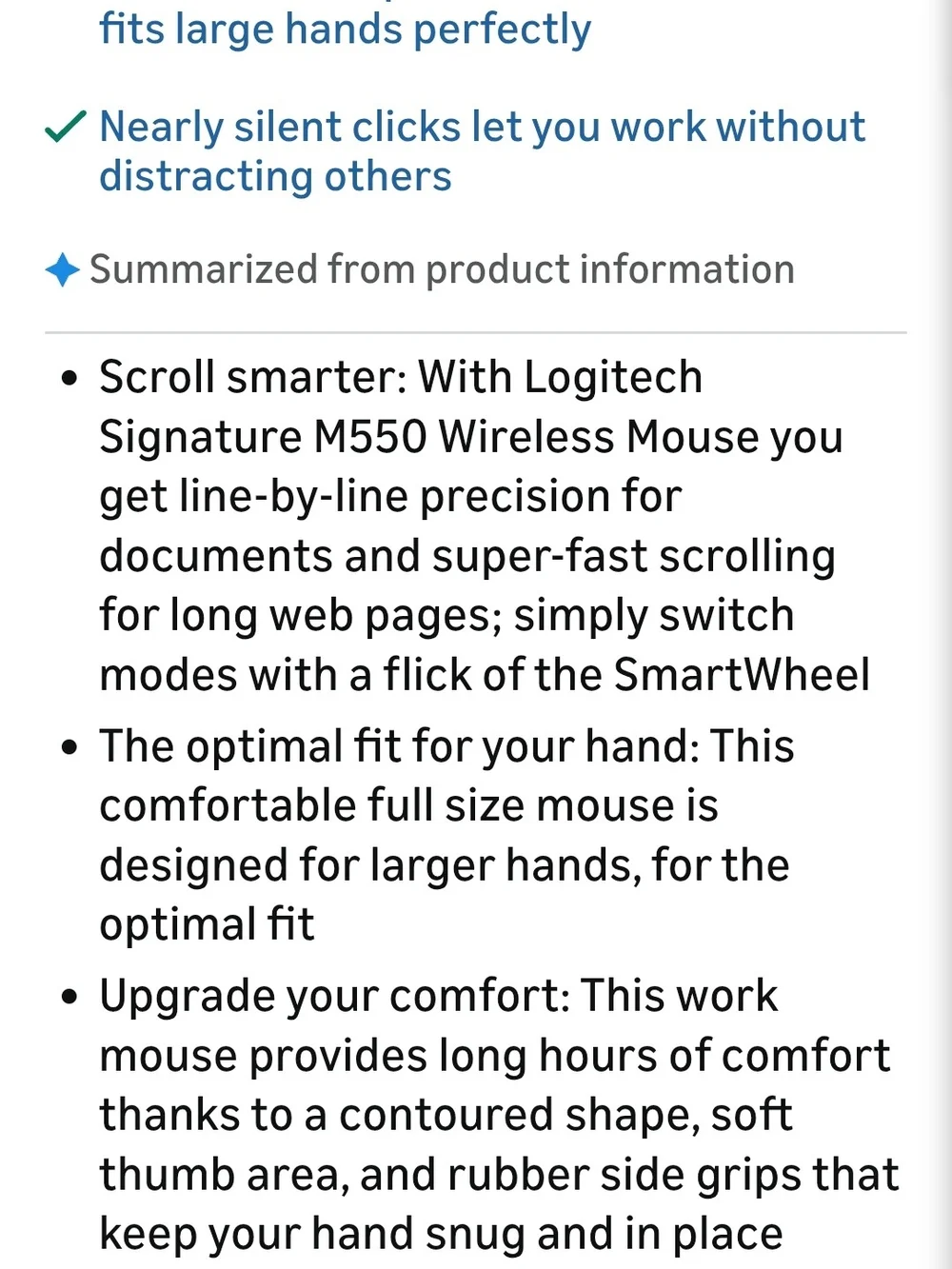 Logitech signature m550l